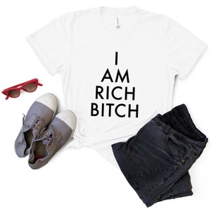 Rich Bitch Shirt - Etsy