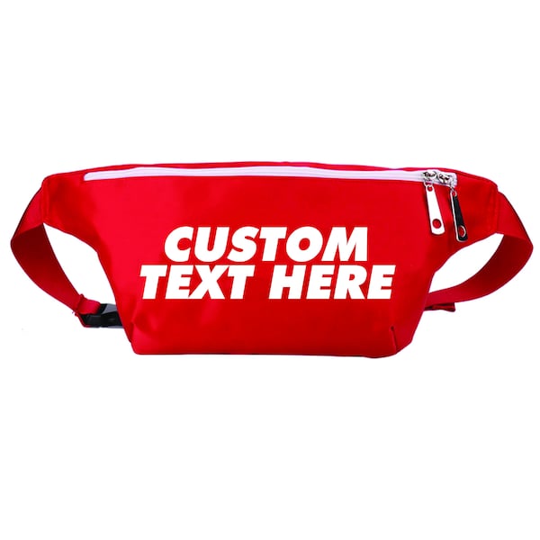 Custom Large Fanny Pack -  Fanny Pack for Men - Oversized Fanny Pack - Fanny Pack Customizable - Bachelorette Party Gifts - Gifts for him