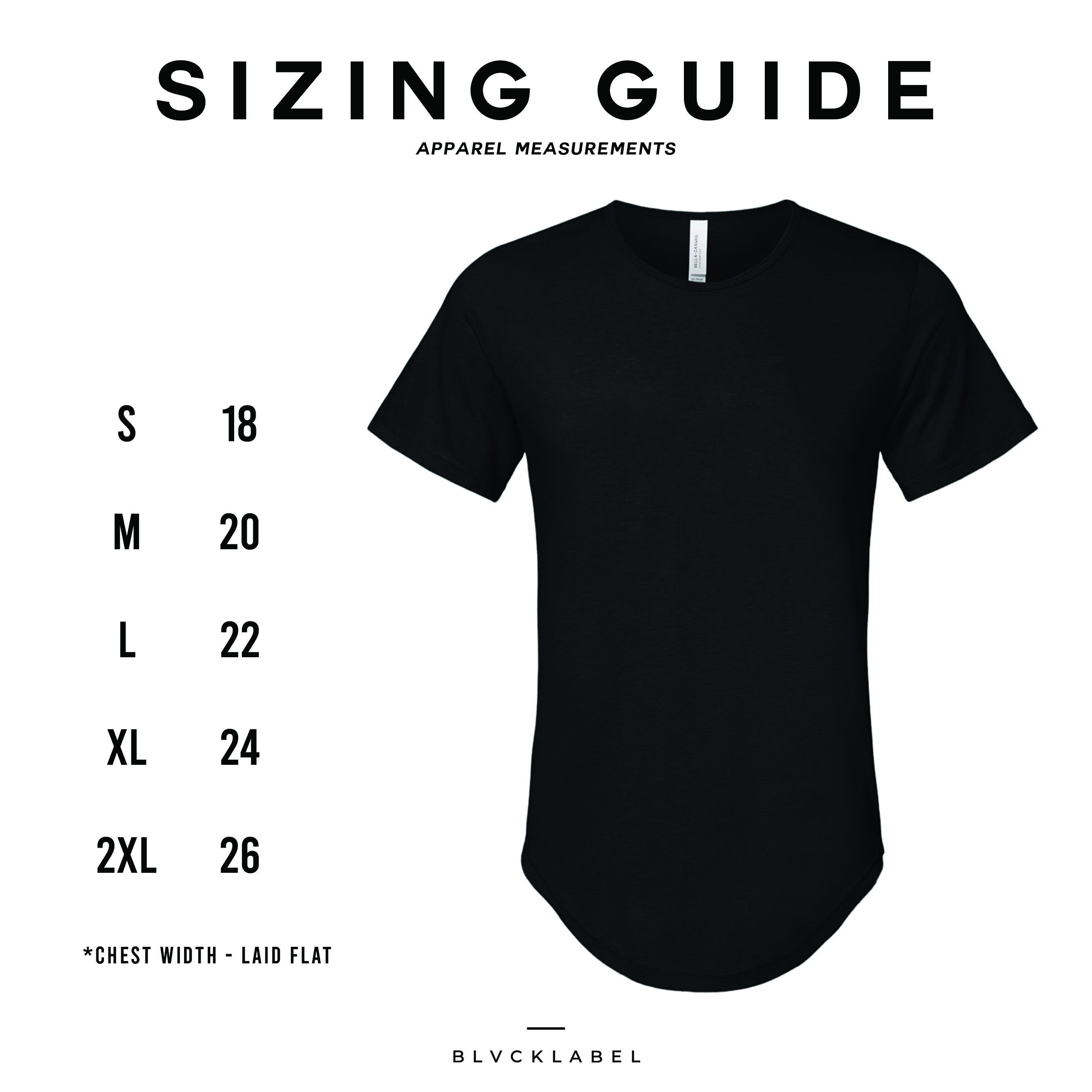 Custom Full Color - Curve Bottom Hem Tee- Scallop T-shirt