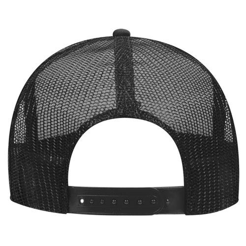 Custom Two-tone 5 Panel Structured Hat - Personalized Embroidered Logo ...