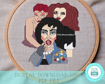 Rocky Horror PDF Cross Stitch Pattern