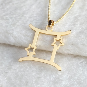 Custom Gemini Constellations Necklace,Constellation Necklace,Zodiac Necklace,Celestial Necklace,Zodiac Mothers Necklace,Best Gift For Girls