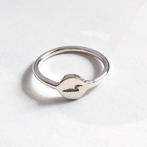 Circle Symbol Ring,Personalized Ring,Circle Disc Ring,Engraved Any Initials Ring,One Letter Ring,Specific Symbols Ring,Christmas Gift