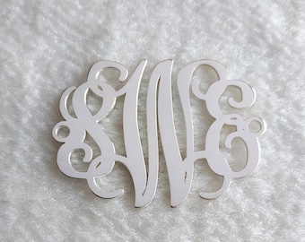 Custom Saddle Plate,Custom Monogram Initials Saddle Charm,Your Initials Saddle Plate,Saddle Initial Charm,Personalized Monogram Saddle plate