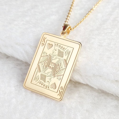 King of Hearts Necklacejack of Hearts 