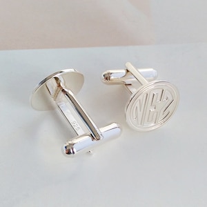 Groom Wedding Cufflinks,Personalized Wedding Cufflinks,Date and Initials Cufflinks,Engraved CuffLinks,Elegant Monogrammed Cufflinks