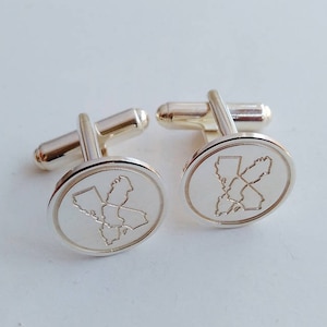 Personalized State Cufflinks,California Cufflinks,CA and Sweden Cufflinks,Sweden Cufflinks,Cufflinks for Groom,Any State or Country Cufflink
