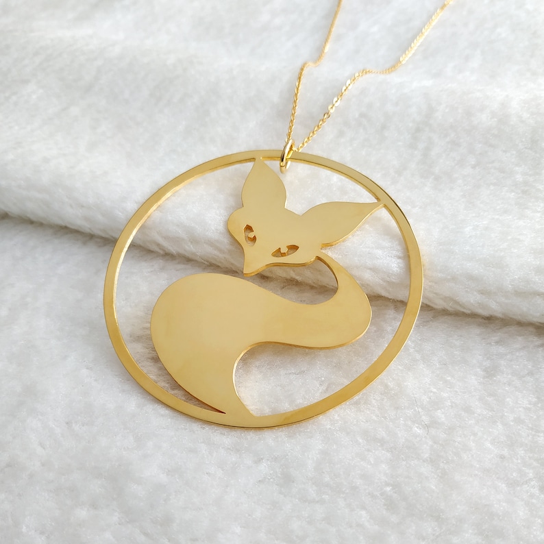 Fox Necklace,Custom Foxy Necklace,Custom Personalization Foxxy Necklace,Personalization Fox Necklace,Custom Special Jewelry image 1
