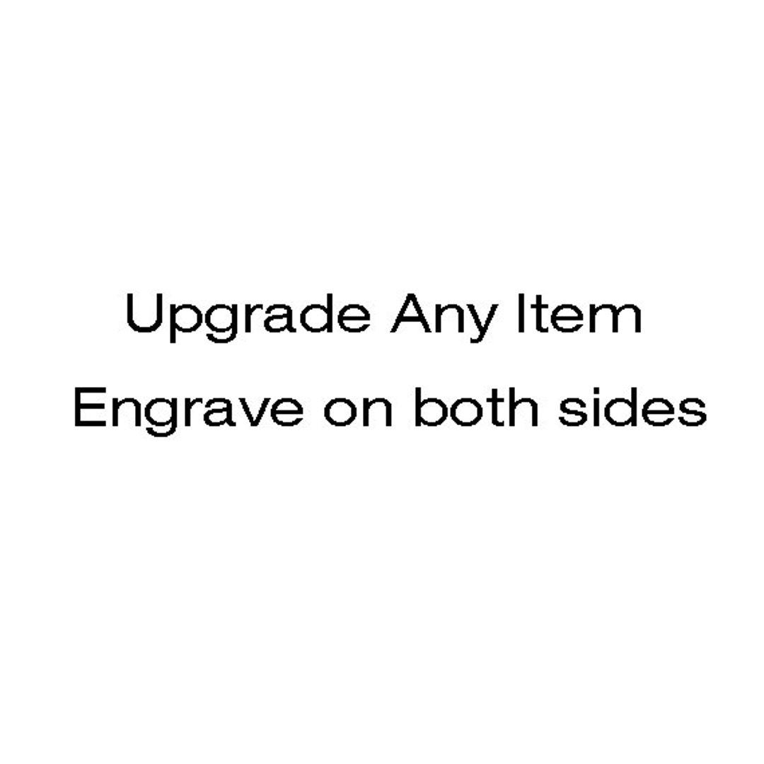 Upgrade Any Item Engraved Any Word on the Back - Etsy