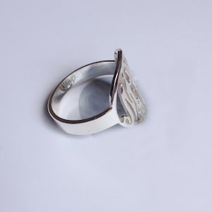 3 Initial Monogram Ring,Personalized Monogram Ring,Sterling Silver Monogram Ring,Engraved Name Ring, Best Gift