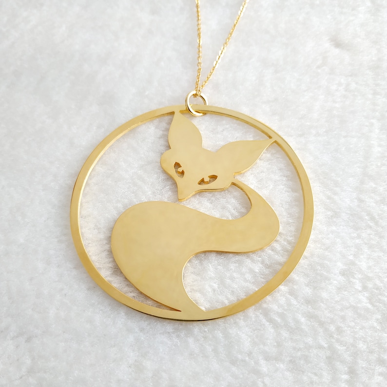Fox Necklace,Custom Foxy Necklace,Custom Personalization Foxxy Necklace,Personalization Fox Necklace,Custom Special Jewelry image 2