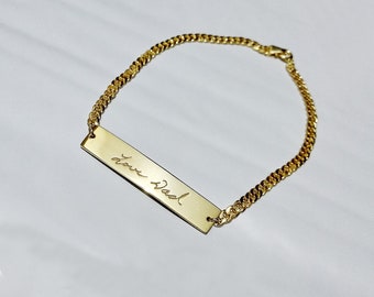 Custom Bar Bracelet,Handwritten Bracelet,Engraved Bar Bracelet,Coordinate Bracelet,Bar Bracelet,Custom Bracelet,Personalized Jewelry