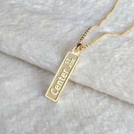 personalized necklace not on the high street personalised necklace