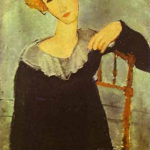 Cariatide Reproduction Peinte A La Main Peinture A Lhuile Etsy