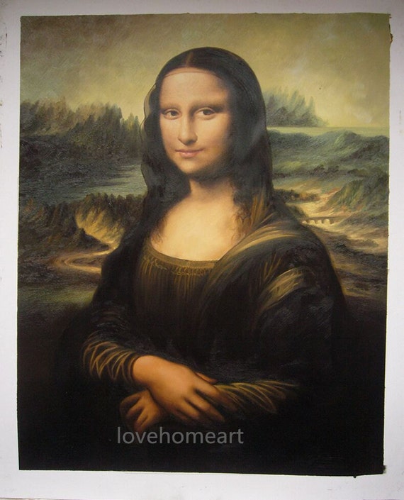 Monalisa Painting by Italian Leonardo Da Vinci Fine Art Repro -  Finland