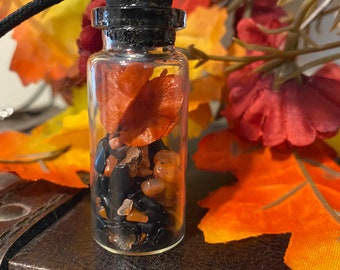 Autumn Mabon Onyx Necklace