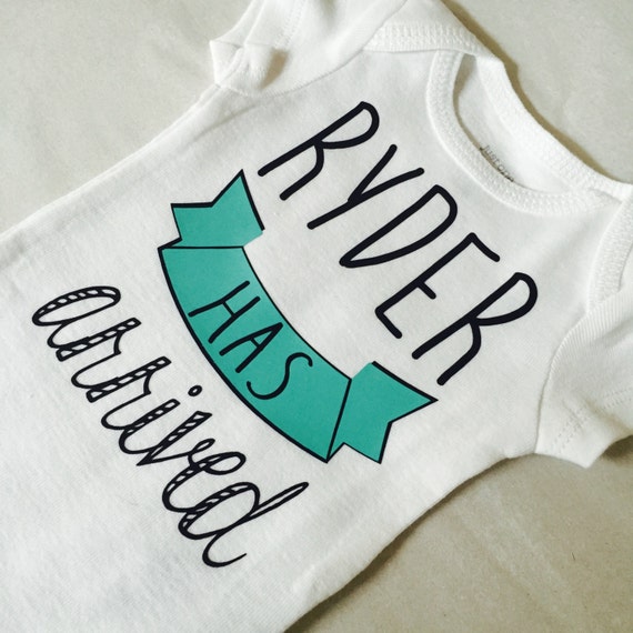 Items similar to Coming home outfit. Baby announcement Bodysuit. Birth