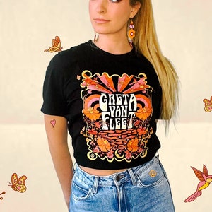 Retro Greta Van Fleet Soft Style T-Shirt