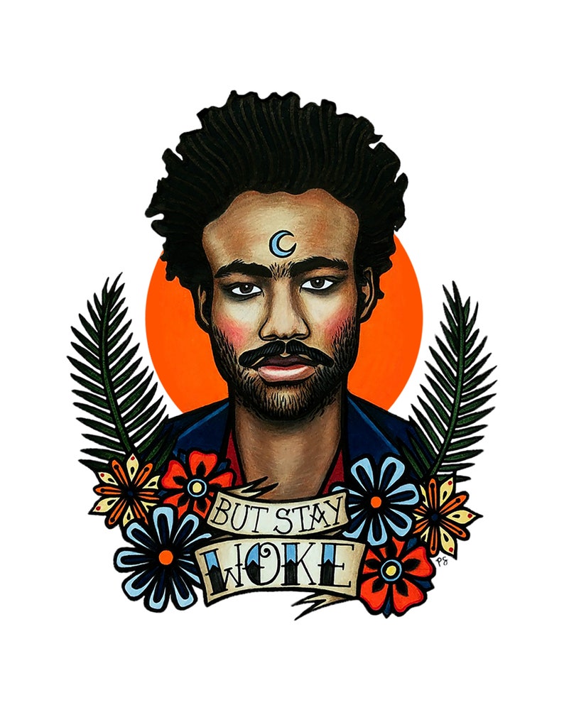 Woke Gambino Etsy
