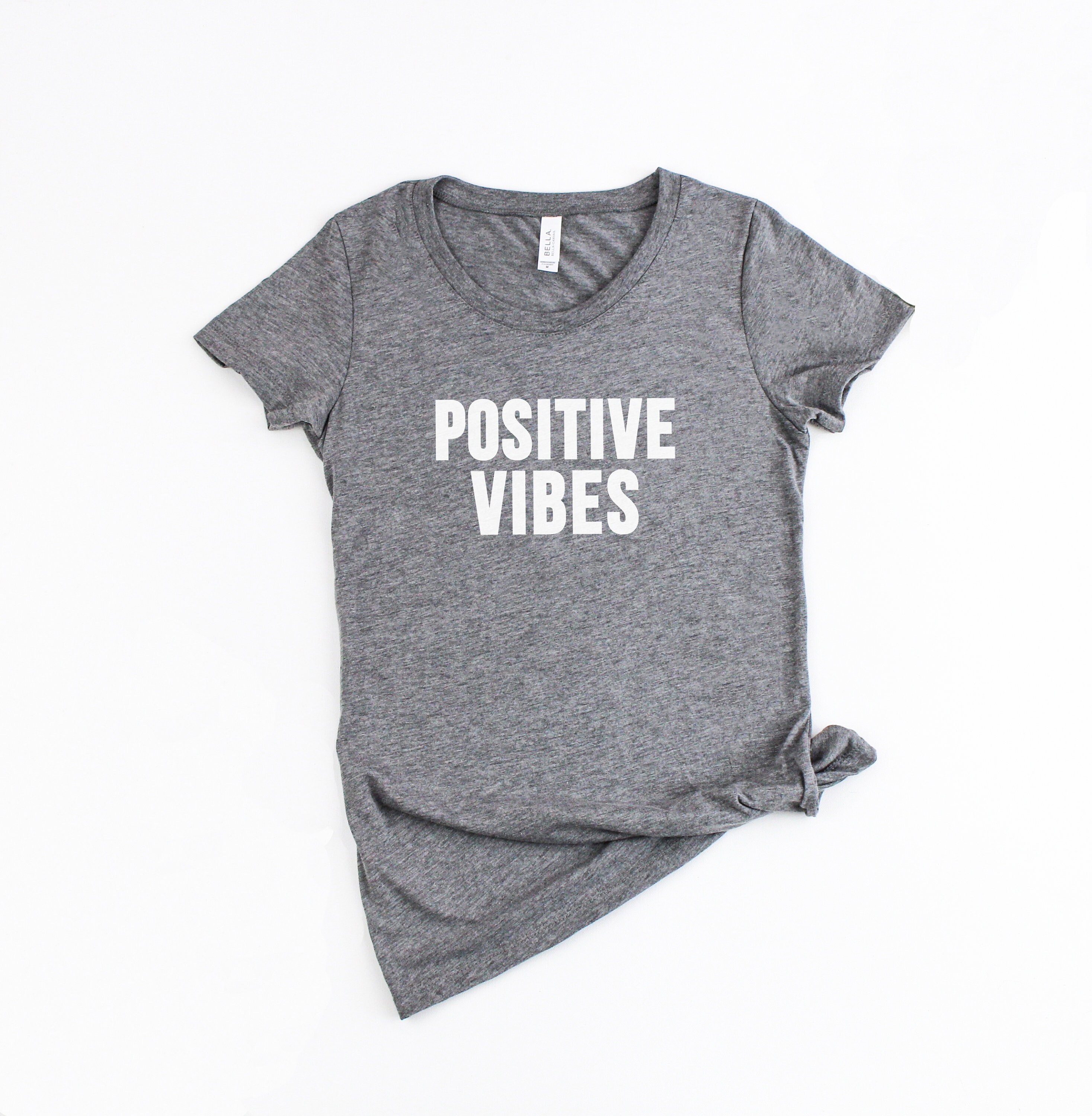 Positive Vibes Shirt Good Vibes Yoga Happy shirt Good | Etsy