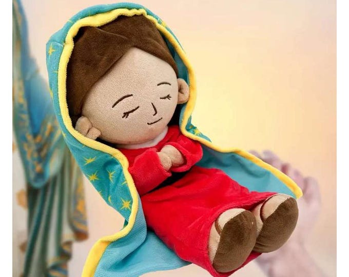 Featured listing image: Handmade Virgin Mary Plush Doll - Make an Offer!