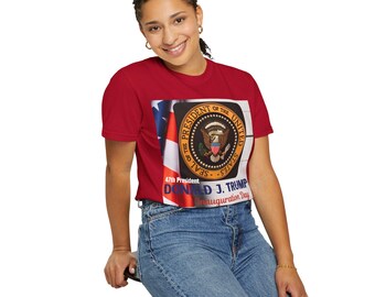 2025 United States Presidential Inauguration Unisex T-shirt, Political Election Tee, Patriotic Apparel, Political Event Shirt, USA President