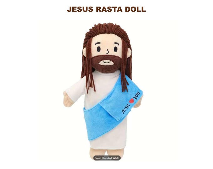 Featured listing image: Rasta Jesus Plush Doll - Make an Offer!