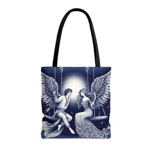 Torba na ramię Angel Swing Art Print: Fantazyjna torba na ramię w stylu boho zdjęcie 3