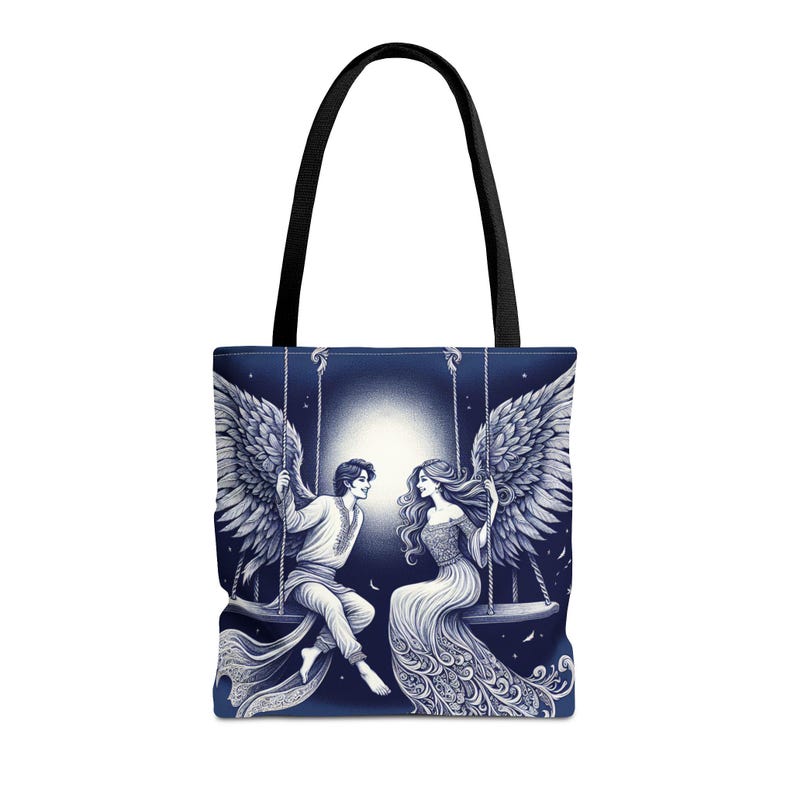 Torba na ramię Angel Swing Art Print: Fantazyjna torba na ramię w stylu boho zdjęcie 3