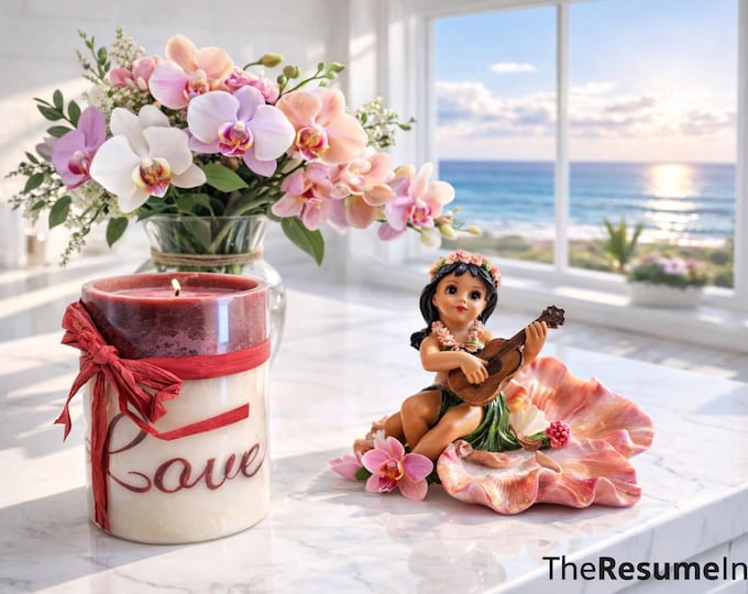 Featured listing image: Cranberry Scented Love Candle