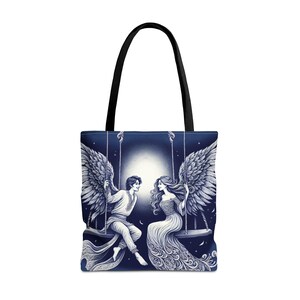 Torba na ramię Angel Swing Art Print: Fantazyjna torba na ramię w stylu boho zdjęcie 4