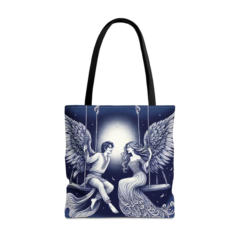 Torba na ramię Angel Swing Art Print: Fantazyjna torba na ramię w stylu boho zdjęcie 4