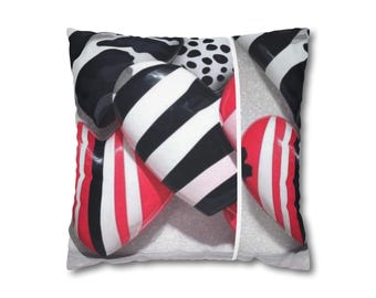 Spun Polyester Square Pillowcase