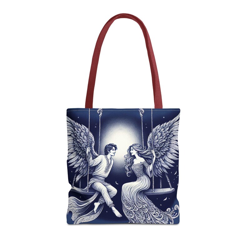 Torba na ramię Angel Swing Art Print: Fantazyjna torba na ramię w stylu boho zdjęcie 6