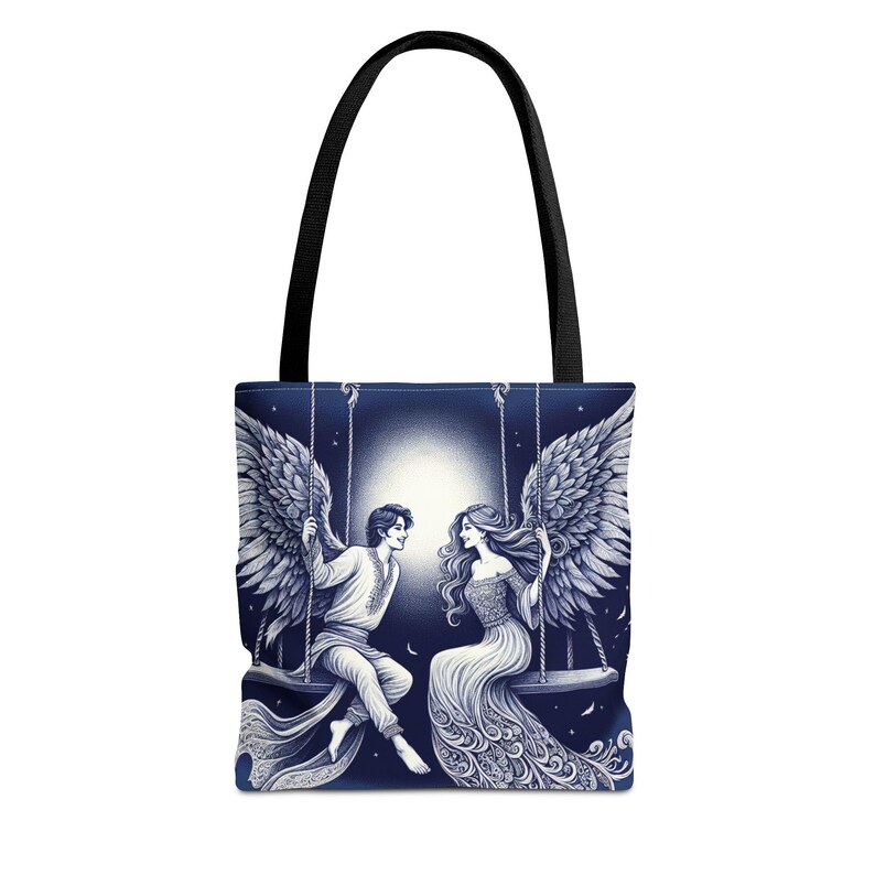 Torba na ramię Angel Swing Art Print: Fantazyjna torba na ramię w stylu boho zdjęcie 2