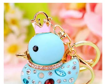 Llaveros De Animales De Metal Fuerte, Elegantes Colores Brillantes