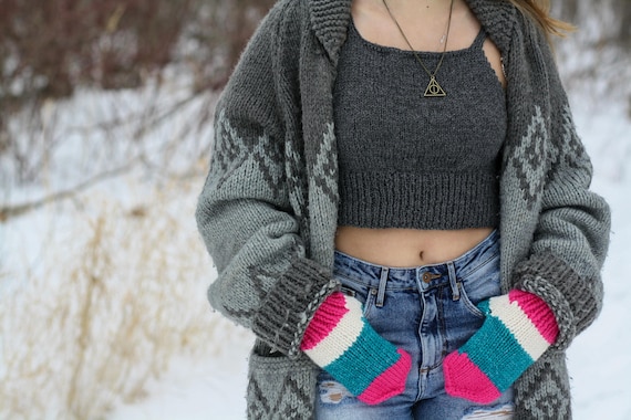 Sueteres crop online top