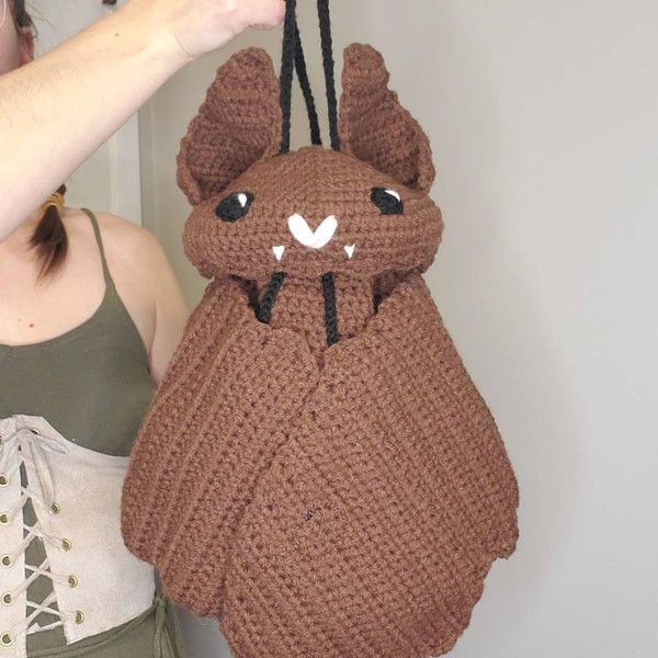 Crochet Batpack, Bat Backpack