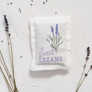 Lavender Sleep Pillow, Lavender Gifts, “Sweet Dreams “,  Handmade in Canada, Sleep Aid, Relaxation, Aromatherapy