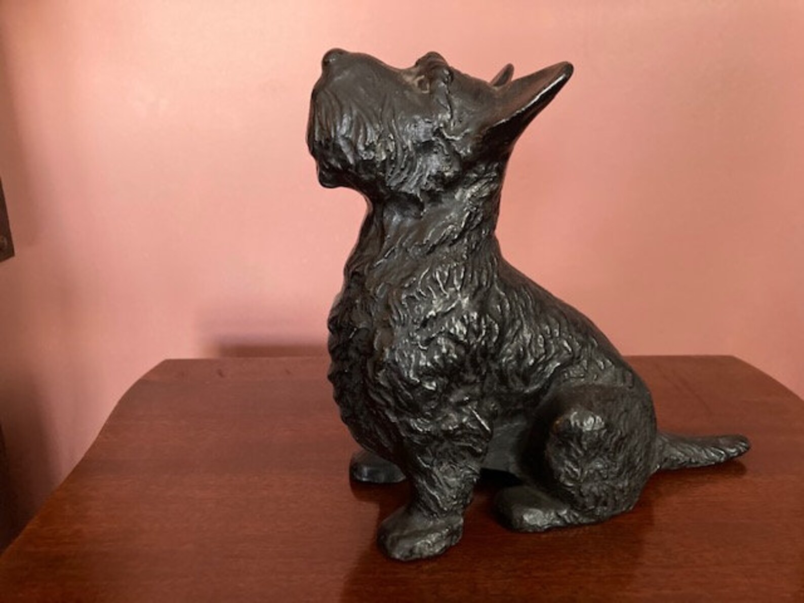 Scottie Dog Vintage Cast Iron Door Stop Etsy