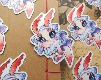 Chibi Mothy Girl | Glossy Vinyl Die Cut Sticker