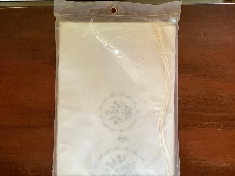 Merribee Vintage Stamped Pillow Case Set, From Pillow Tubing, Cotton/polyester Blend Etsy