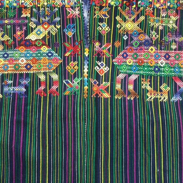 Guatemaltekischer Huipil, Nahuala,vintage, handgewebt, handmade