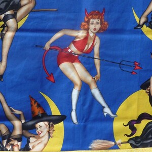 Naughty, Halloween, Pillowcases, Pin Ups, Babes, Pillow Case