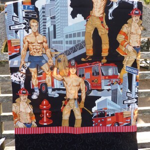 Naughty, Firemen. Pillowcases , Hunks, Pin Ups Pillow Case