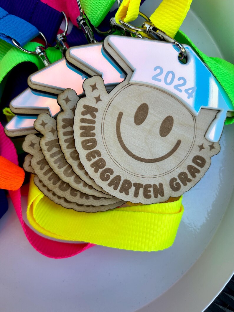 Personalized Sk Grad Medal SVG, SK Graduation Present, Kindergarten ...