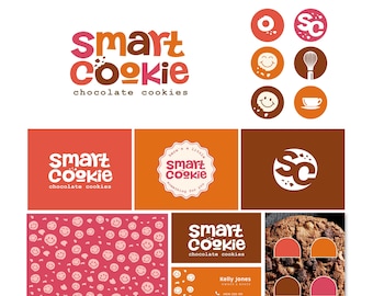 Custom Branding, Brand package, Logo kit, Custom design, Custom pattern, Custom brand, Brand suite, Bakery brand, Playful brand