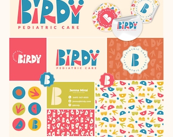 Custom Brand package, Brand suite, Logo kit, Brand pattern, Community Logo, Playful brand, Business card, Instagram Icons, Custom logo