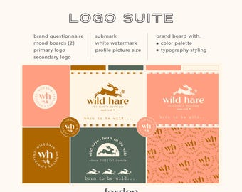 Custom brand design, Custom branding, Feminine Branding, Pediatric brand, Colorful branding, Feminime branding, Logo Suite, Kids brand