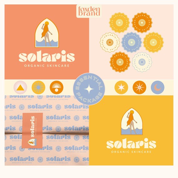 Custom Branding, Brand package, Logo kit, Logo Suite, Custom pattern, Beauty brand, Feminime Branding, Instagram posts, Brand designer